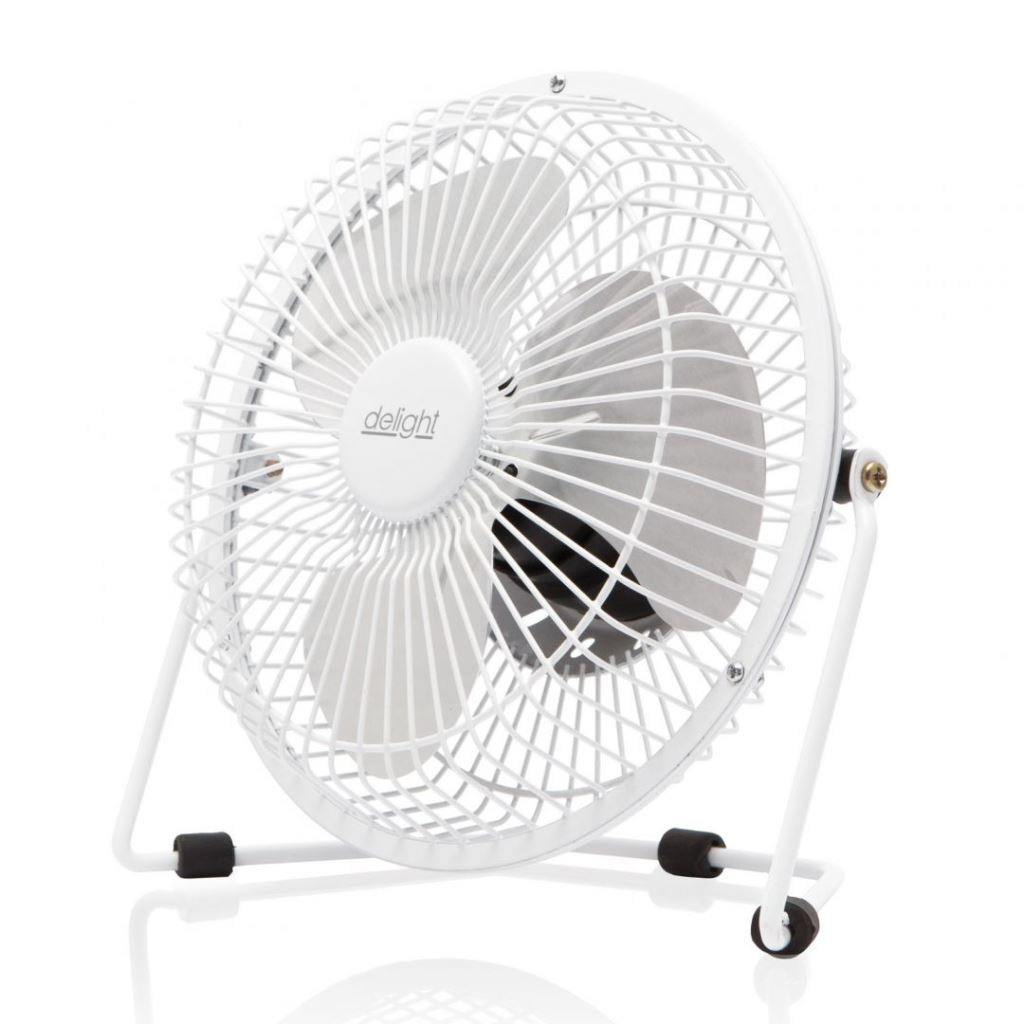 Mini ventilator USB Alb (del51110WH)-0