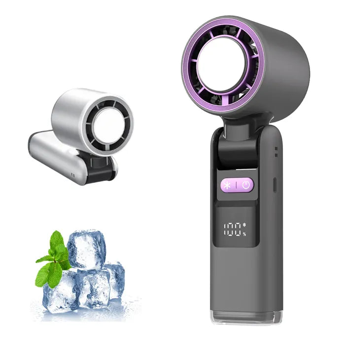 Portable Foldable Turbo Fan, 100 Adjustable Speeds